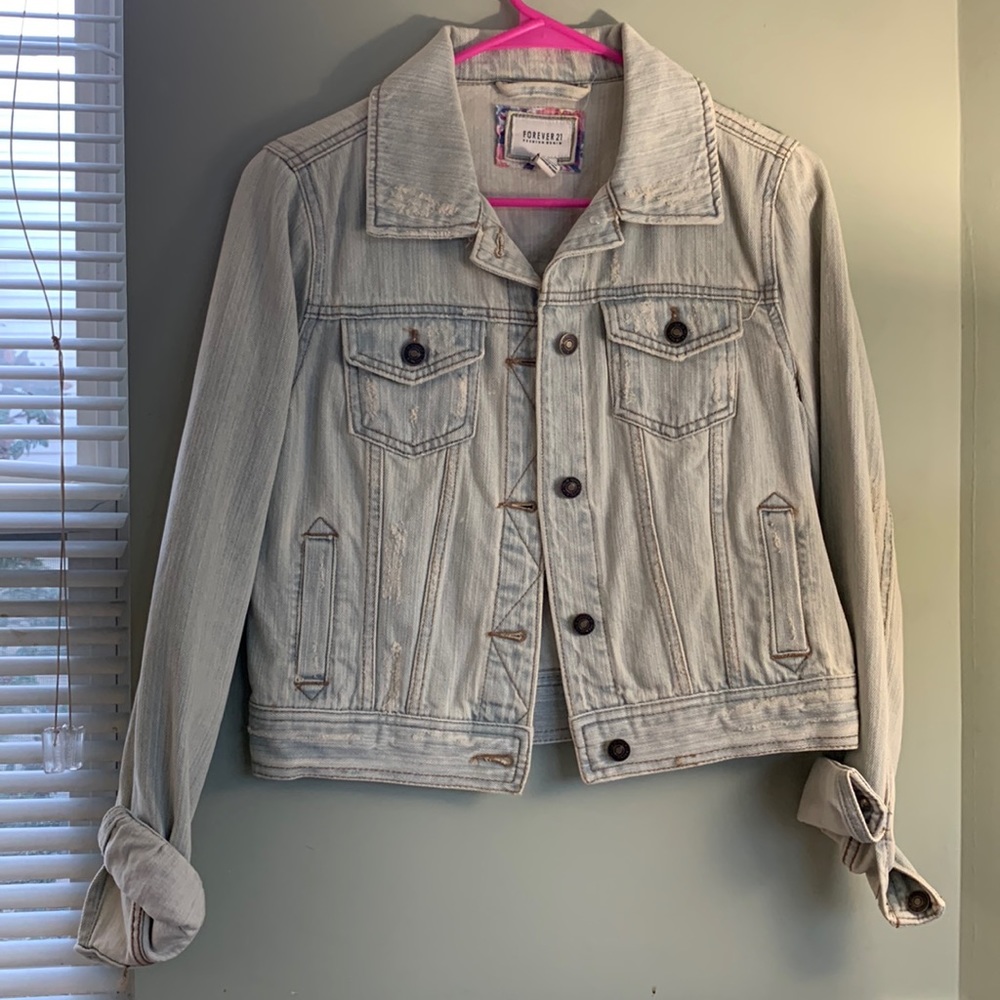 Light jean jacket